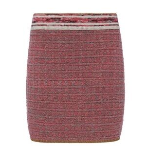 L'AGENCE NWT Jenni Waffle Stitch Skirt Pink